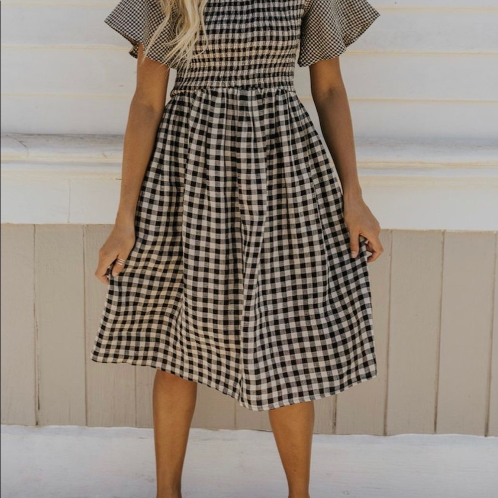 ROOLEE Park Breeze Checkered Dress